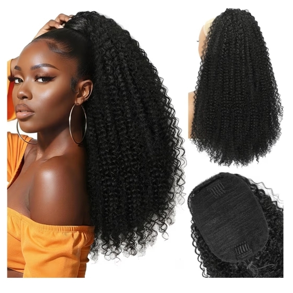 Drawstring Ponytail Extension 22" - Picture 1 of 8